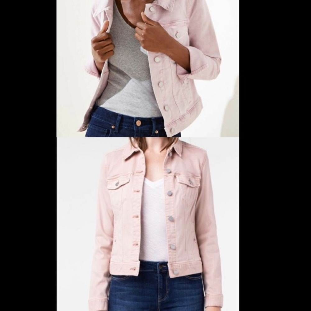 Michael Kors Pink Denim Jacket